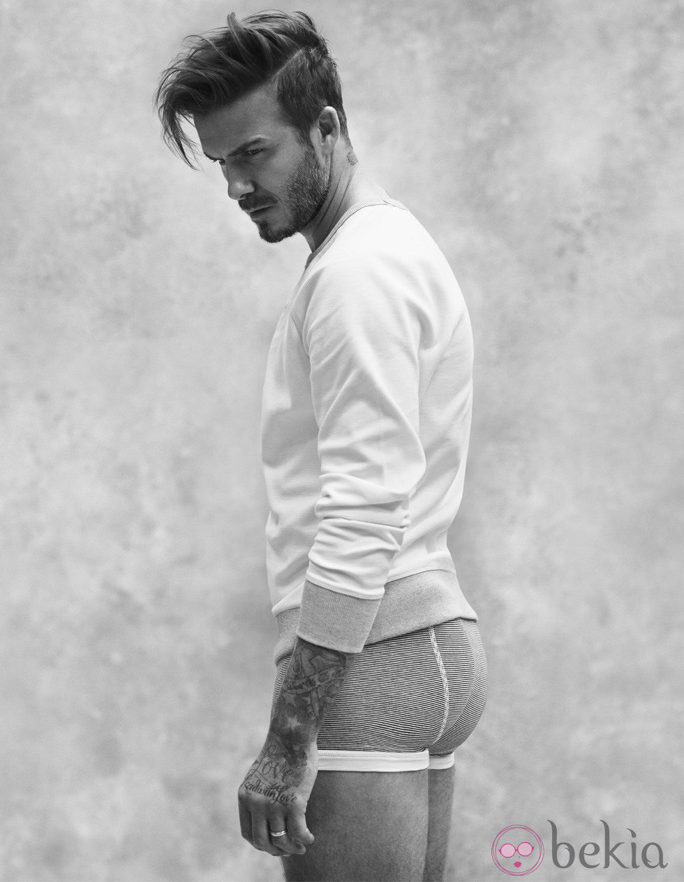 David Beckham con su colección bodywear primavera 2015