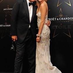 Sienna Miller y Mario Testino en los premios de la moda Moët & Chandon Étoile en Londres