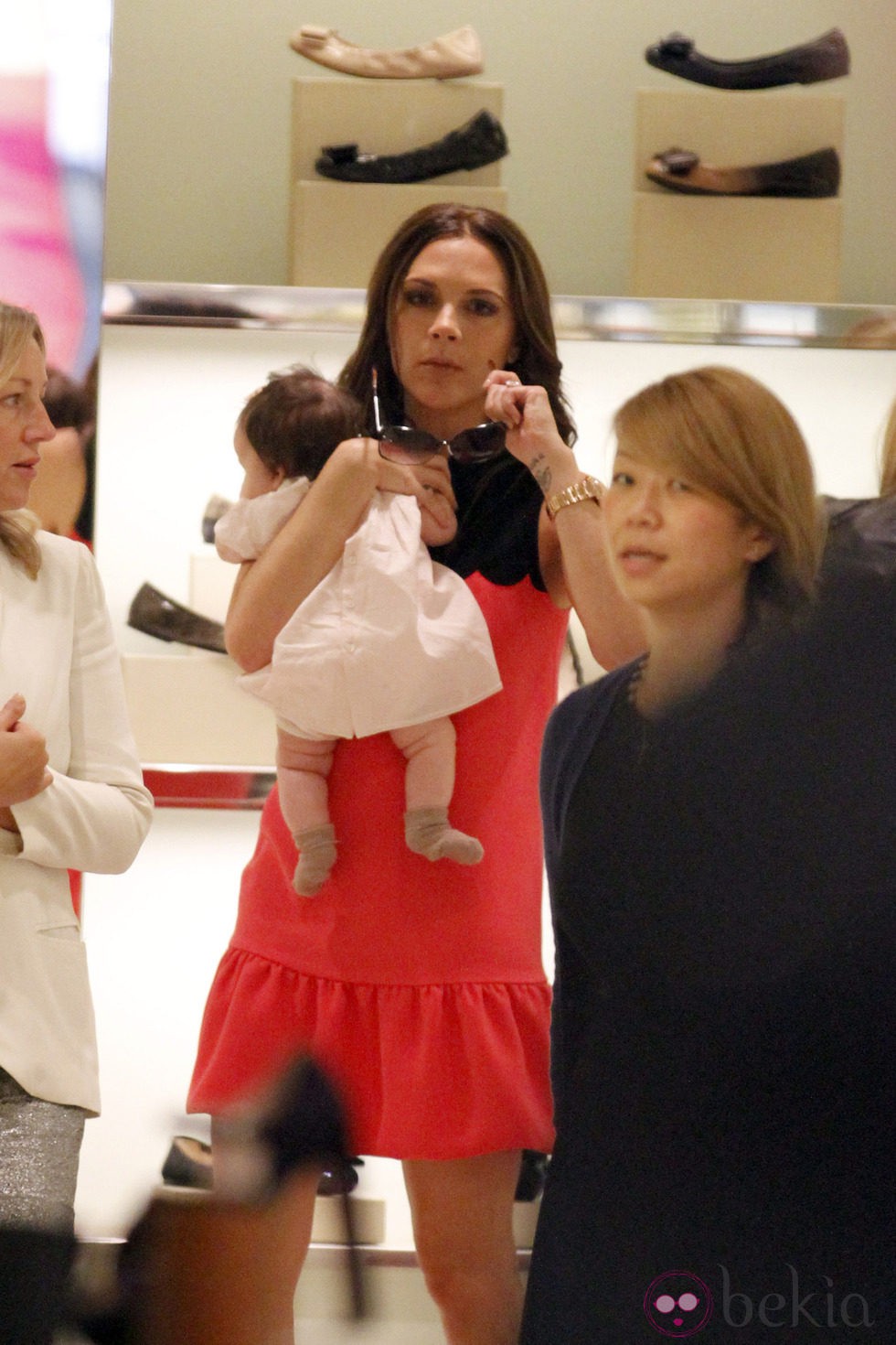 Victoria Beckham, de compras con Harper Seven