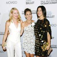 Naomi Watts, Sarah Jessica Parker y Jessica Seinfeld en el estreno de 'Ocean's kingdom'