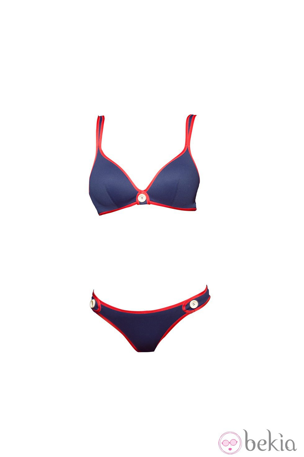 Bikini azul marino de la colección 'Ipanema' de Andrés Sardá para el verano 2015