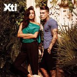 Irina Shayk y Stephen James posan con la colección primavera/verano 2015 de Xti