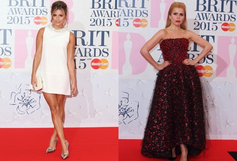 Paloma Faith con un vestido de Armani en los Brit Awards 2015