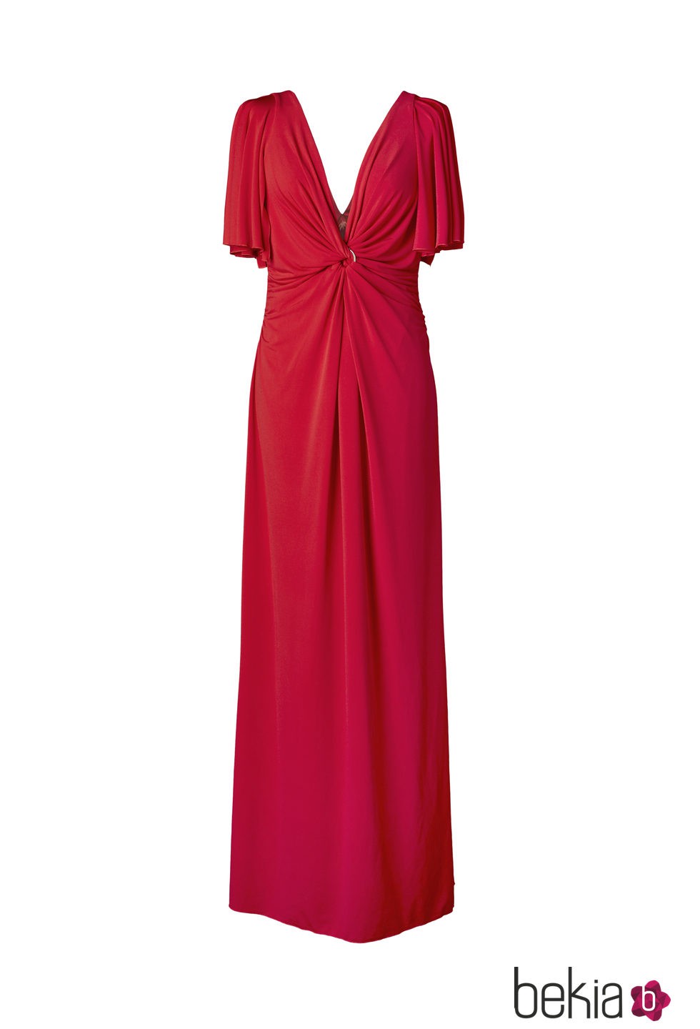 Vestido rojo de la colección 'V in V' de Vicky Martín Berrocal
