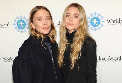 Las hermanas Olsen en la entrega de los Premios World of Children en Nueva York
