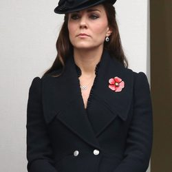 Kate Middleton con abrigo de Alexander McQueen