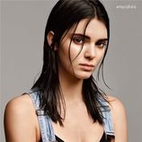 Kendall Jenner posando como imagen de la colección 2015 de Calvin Klein Jeans