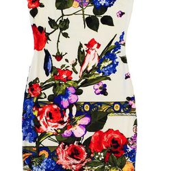 Vestido con estampado floral de la colección primavera/verano 2015 de Barbarella