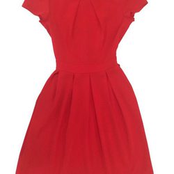 Vestido rojo de la colección primavera/verano 2015 de Barbarella