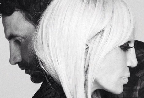 Donatella Versace y Riccardo Tisci para la temporada otoño/invierno 2015/2015 de Givenchy