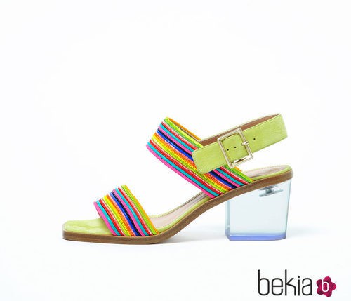 Sandalias multicolor de la colección verano 2015 de Calvin Klein