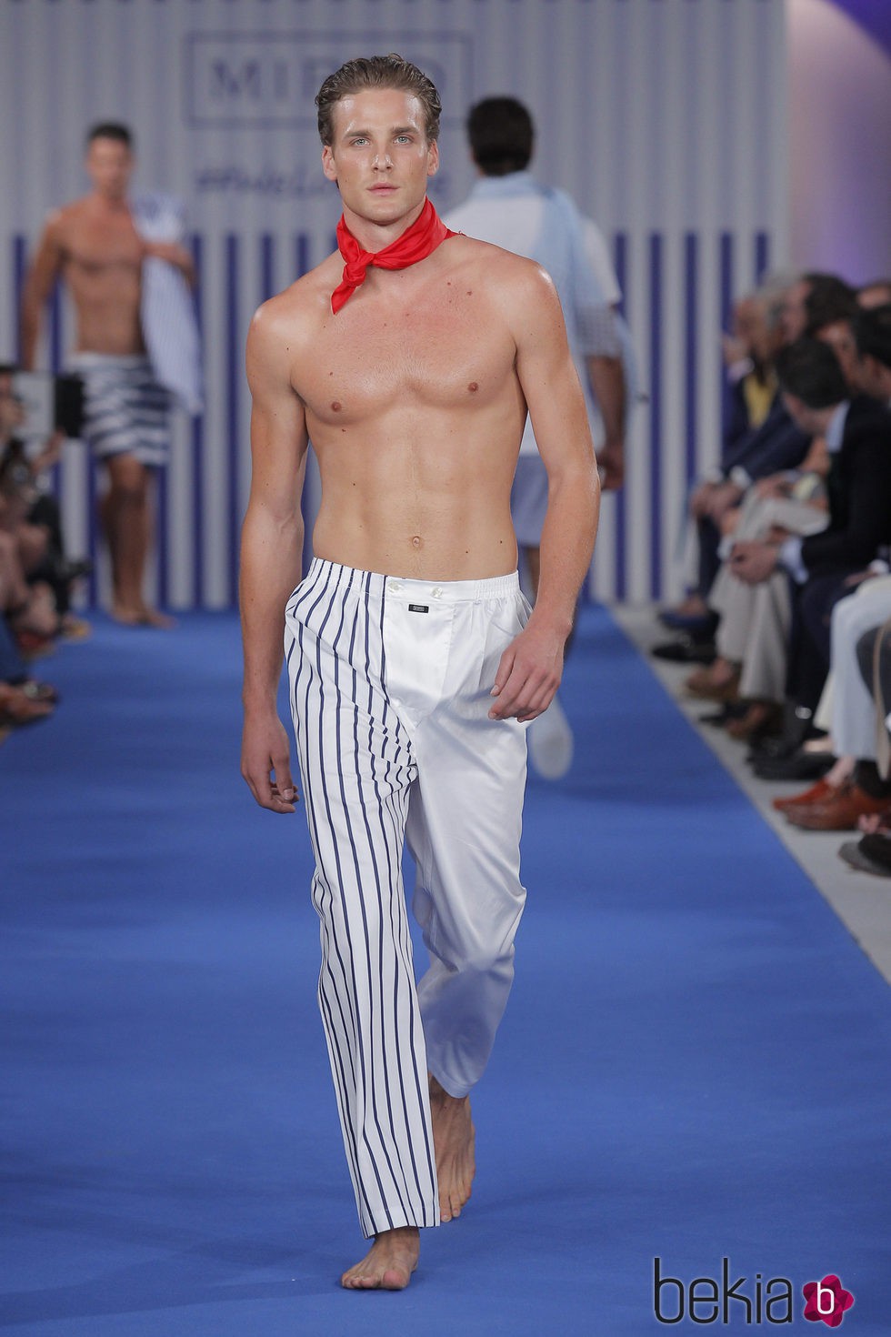 Pantalón de pijama blanco para hombre de la colección primavera/verano 2015 de Mirto