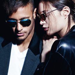 Neymar y Constanza Saravia, embajadores de la colección Eyewear 2016 de Police
