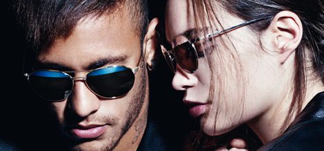 Neymar y Constanza Saravia, embajadores de la colección Eyewear 2016 de Police