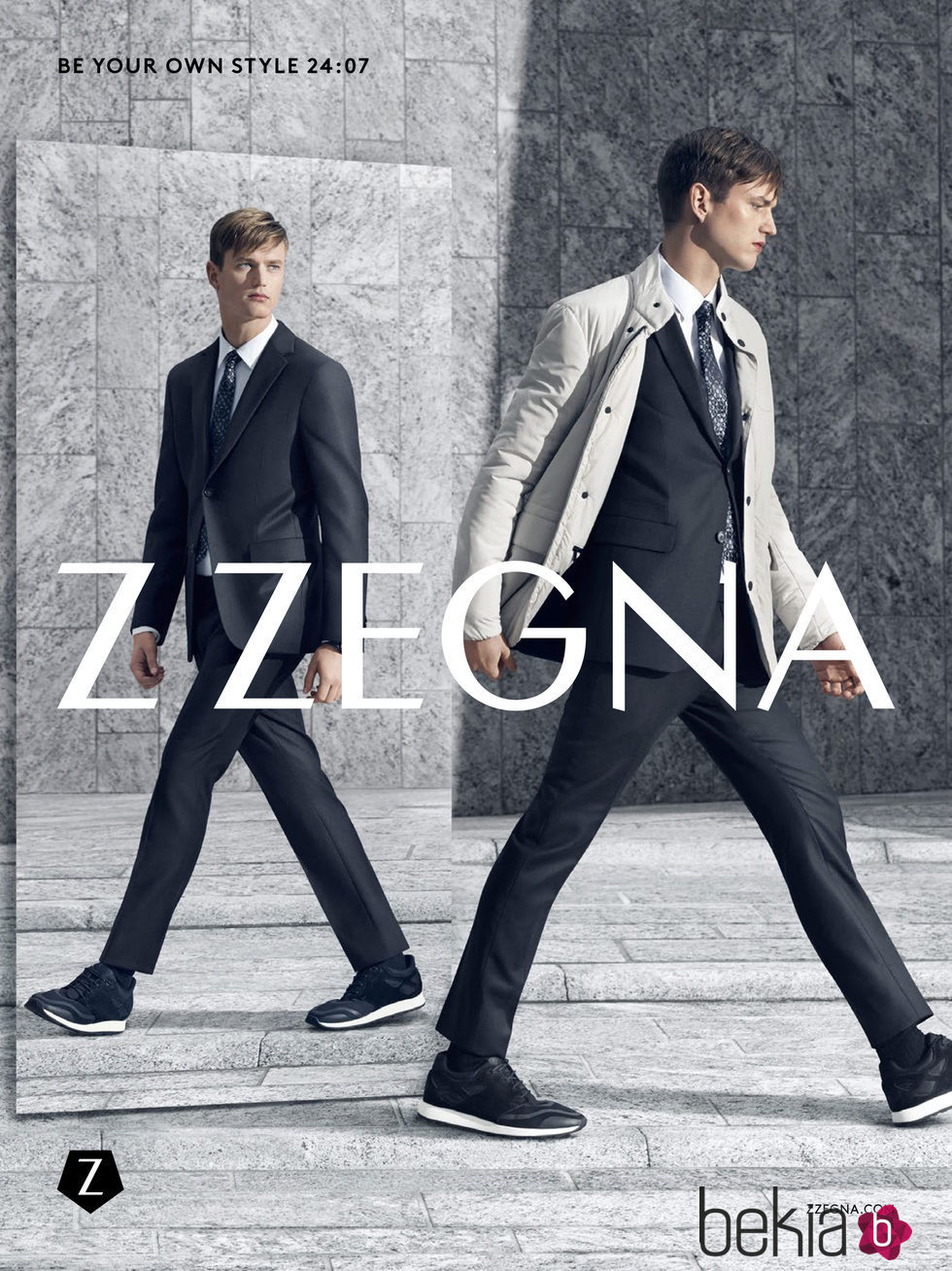 Campaña de la nueva colección otoño/invierno de Z Zegna 2015/2016