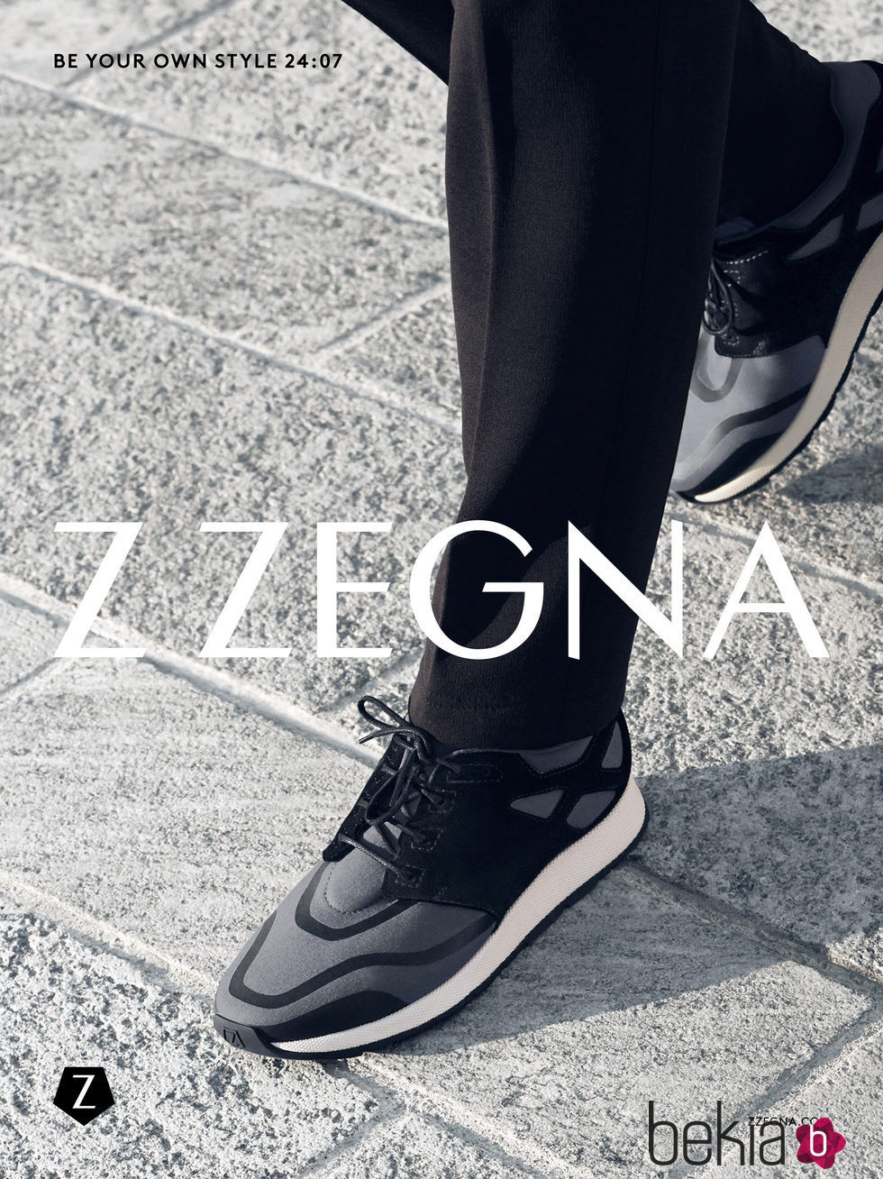 Imagen de zapato para la campaña de la nueva colección otoño/invierno de Z Zegna 2015/2016
