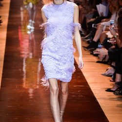 Vestido malva de la colección primavera/verano 2016 de Nina Ricci en Paris Fashion Week