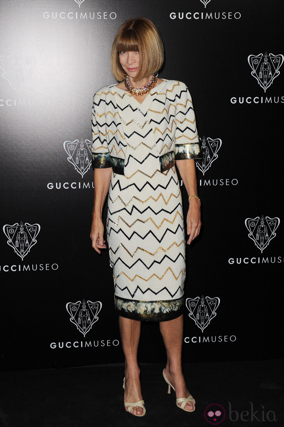 Anna Wintour en la inauguración del Museo Gucci en Florencia