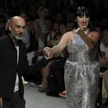 Rossy de Palma, estrella invitada al desfile de Manish Arora en París