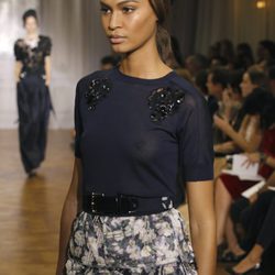 Falda estampada de la colección primavera/verano 2012 de Nina Ricci en París