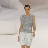 Traje dos piezas de tweed, de Chanel, colección primavera 2012