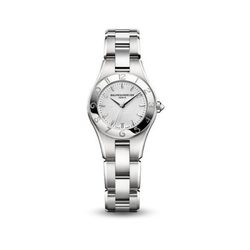 Reloj de acero de la colección Línea de la firma Baume & Mercier