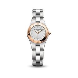 Reloj de acero y oro rosa de la colección Línea de la firma Baume & Mercier