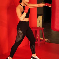 Demi Lovato boxeando en la campaña de Skechers otoño/invierno 2015/2016