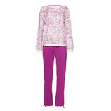 Oriental pijama largo rosa de la colección otoño/invierno de pijamas de Yamamay