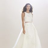 Vestido de novia dos piezas de Carolina Herrera 2016