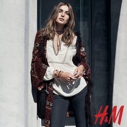 Chaqueta de punto y camisa blanco crudo de la colección otoño/invierno 2015/2016 de H&M