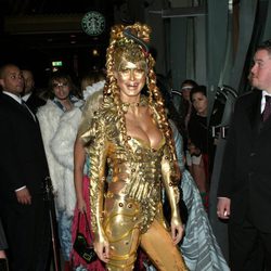 Heidi Klum disfrazada en su fiesta de Halloween 2003
