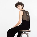 Jumpsuit negro de la colección de Zara Evening