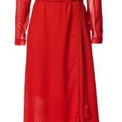 Vestido de noche rojo de la colección Navidad 2015 de la firma H&M