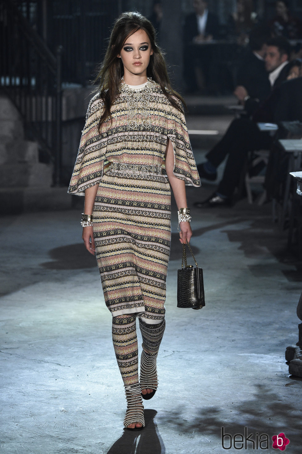 Vestido étnico de la colección 'Métiers d'Art Paris à Rome 2015/2016' de Chanel