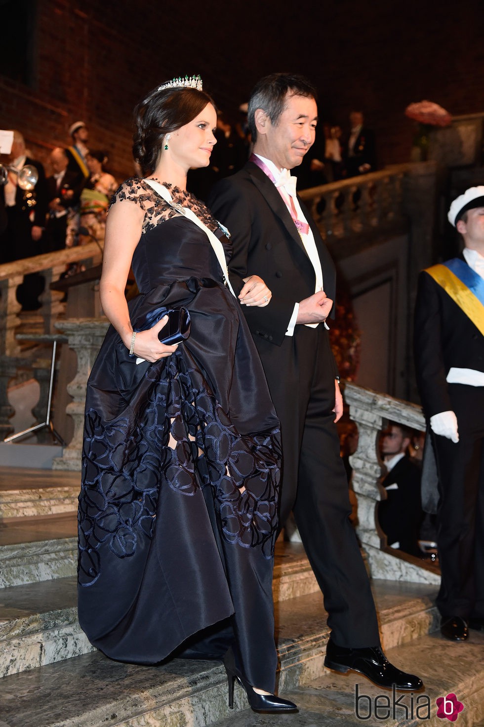 La Princesa Sofía de Suecia con un vestido Oscar de la Renta en la entrega de los Premios Nobel 2015