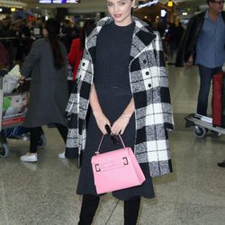 Miranda Kerr a su llegada a Hong Kong (China)
