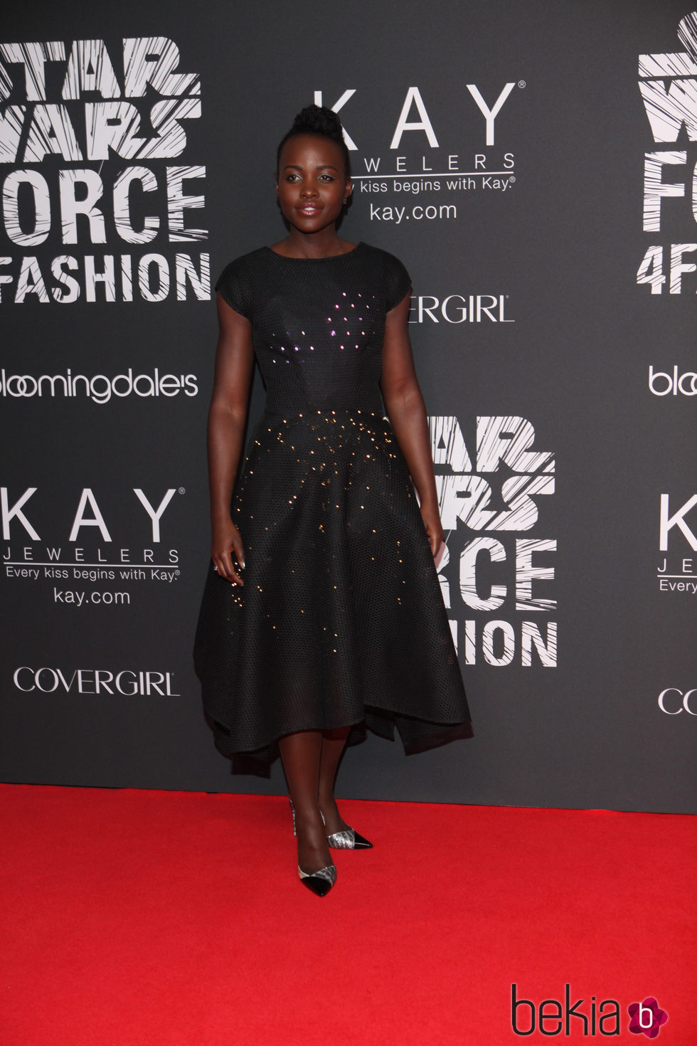 Lupita Nyongo en Nueva York para la exposición 'Force 4 Fashion' de 'Star Wars'