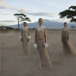 Colección de Valentino inspirada en la estética Masai para la temporada primavera/verano 2016