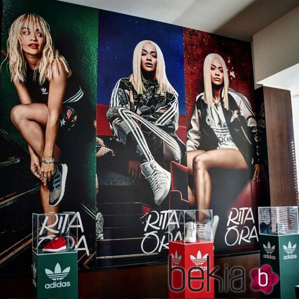 Modelos de calzado de Rita Ora para la nueva campaña para Adidas