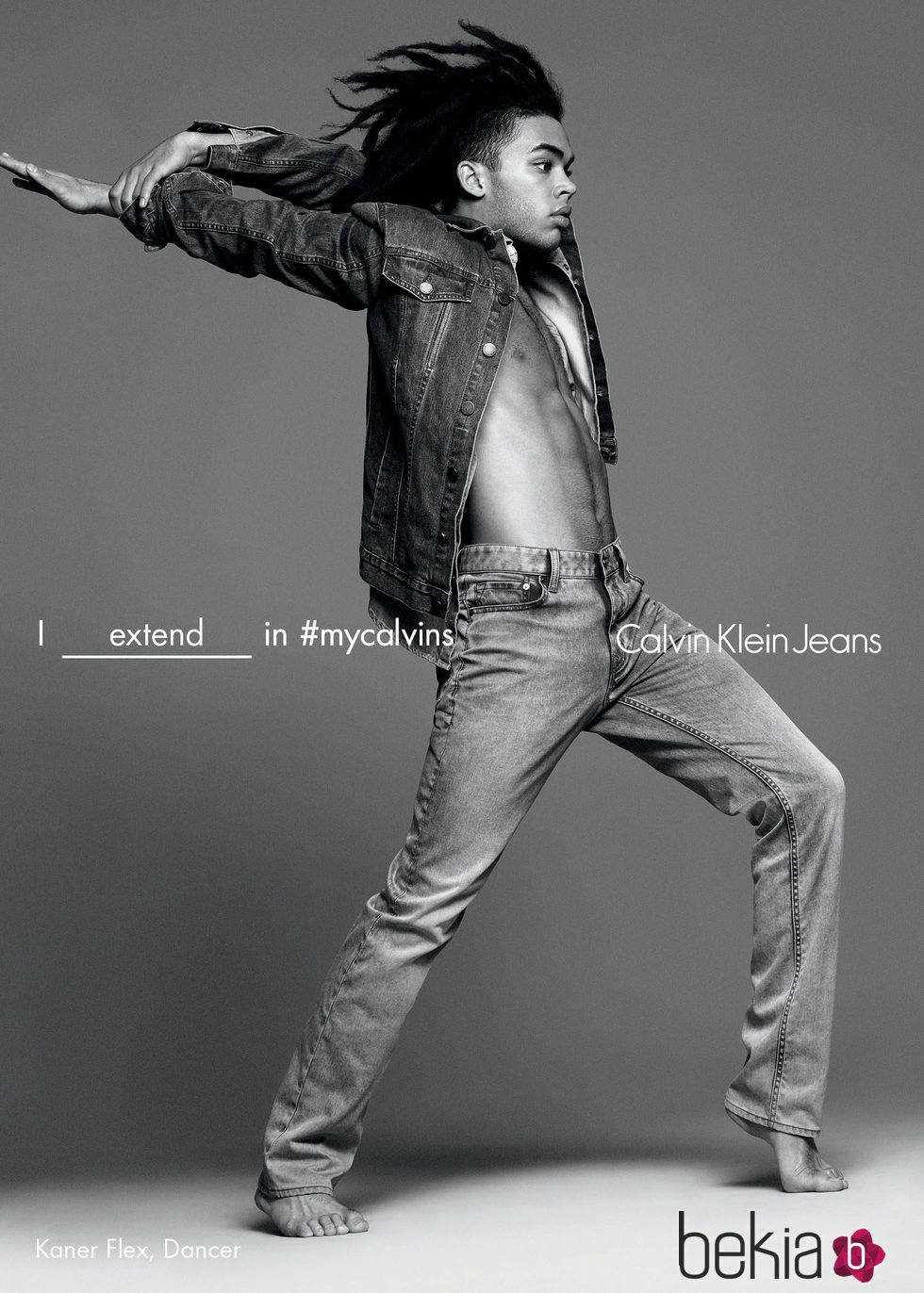 FKA twigs en la campaña de Calvin Klein Jeans para la primavera/verano 2016