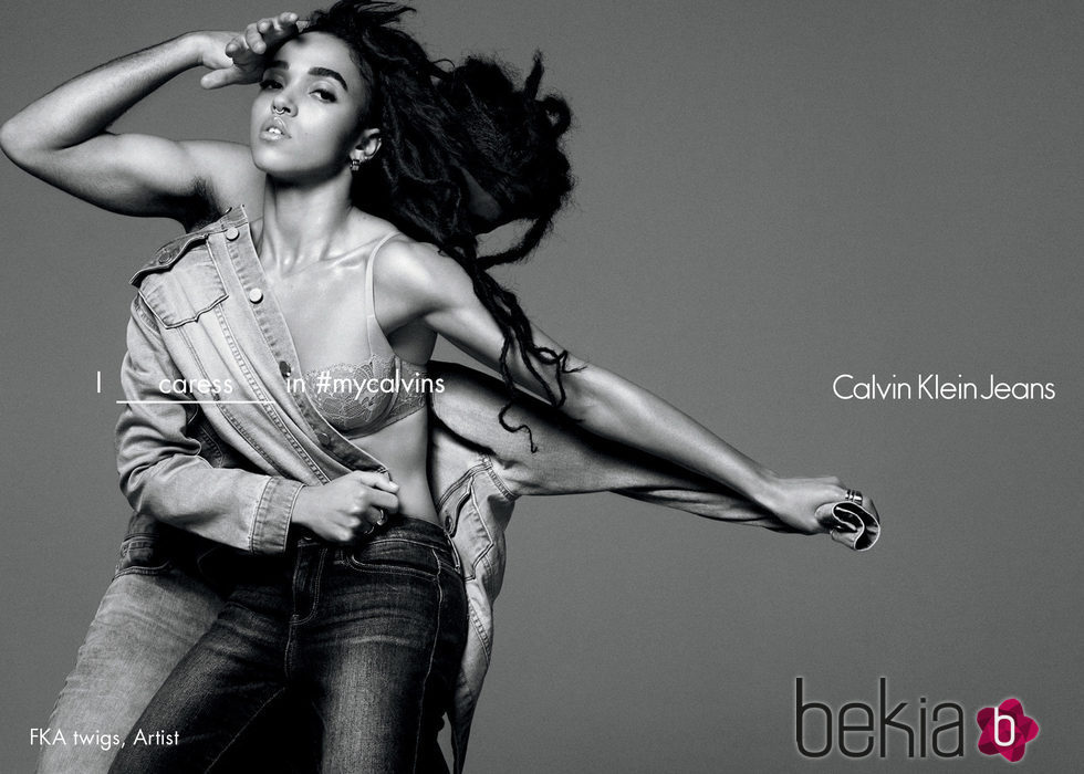 FKA twigs se une a la campaña de Calvin Klein Jeans para la coleccion primavera/verano 2016