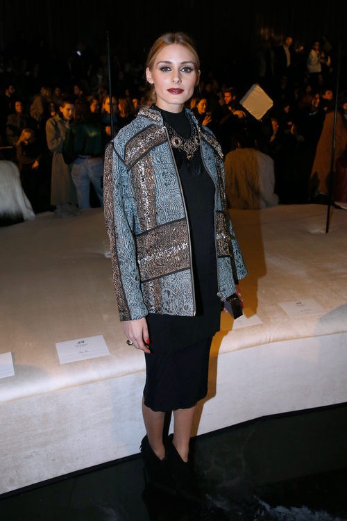 Olivia Palermo en el front row de la Fashion Week de Paris 2016