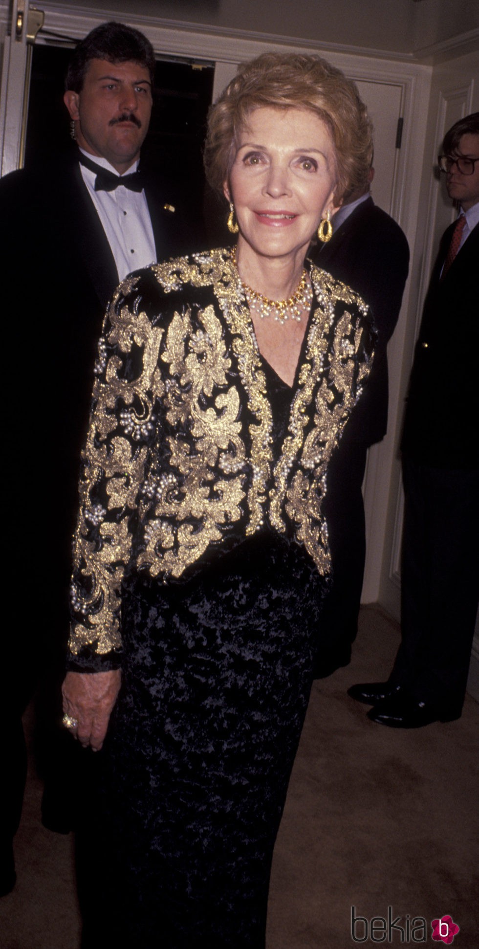 Nancy Reagan durante la ceremonia de los premios Spirit of America Awards