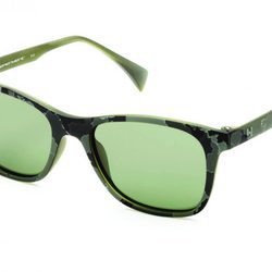 Gafas con estampado y lentes verde militar de la colección primavera/verano 2016 de Italia Independent