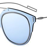 Perspectiva de gafas azules de sol de Dior otoño 2016