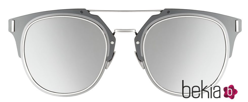 Frontal de las gafas silver de Dior otoño 2016