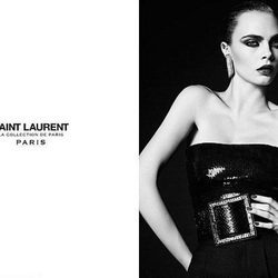 Cara Delevingne nueva imagen de Saint Laurent en la nueva campaña de la maison