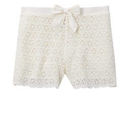 Short de pijama tejido blanco de la colección primavera/verano 2016