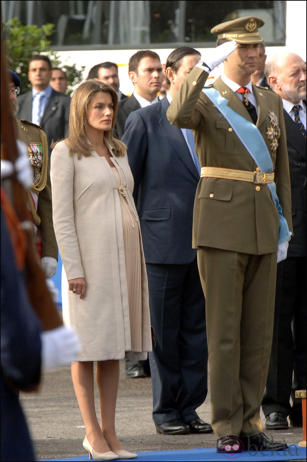 Doña Letizia, en el día de la Hispanidad 2005